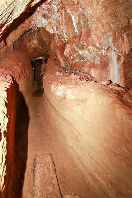 Jeskyně v Moravském krasu.