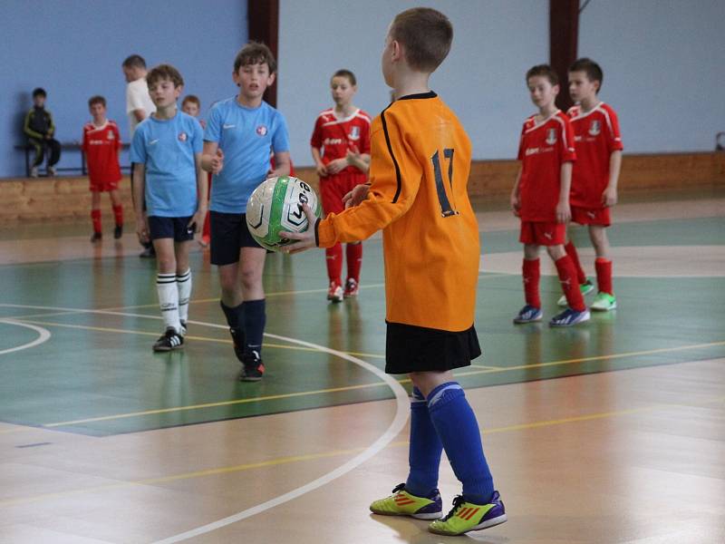 V blanenské sportovní hale se utkalo šest týmů fotbalových přípravek. Vyhrála Zbrojovka Brno, druhé byly Boskovice. Pořádající Blansko skončilo čtvrté.