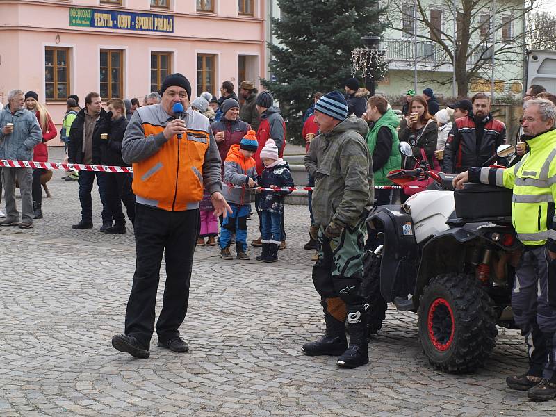 Desáté silvestrovské setkání Motoklubu Vícemilice v Bučovicích