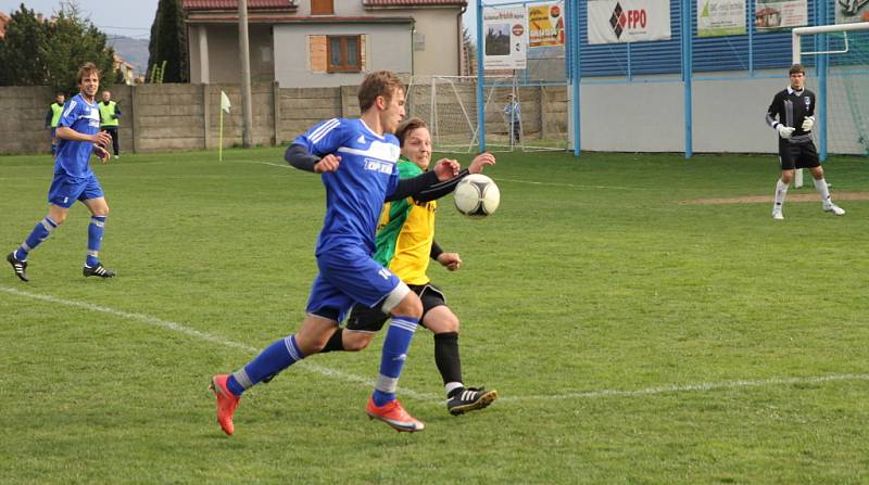 Fotbalisté Ráječka hráli v utkání s Kyjovem většinu zápasu v deseti. Přesto se nakonec radovali z remízy 1:1.