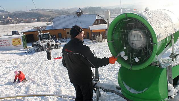 Skiareál v Olešnici. Ilustrační foto.