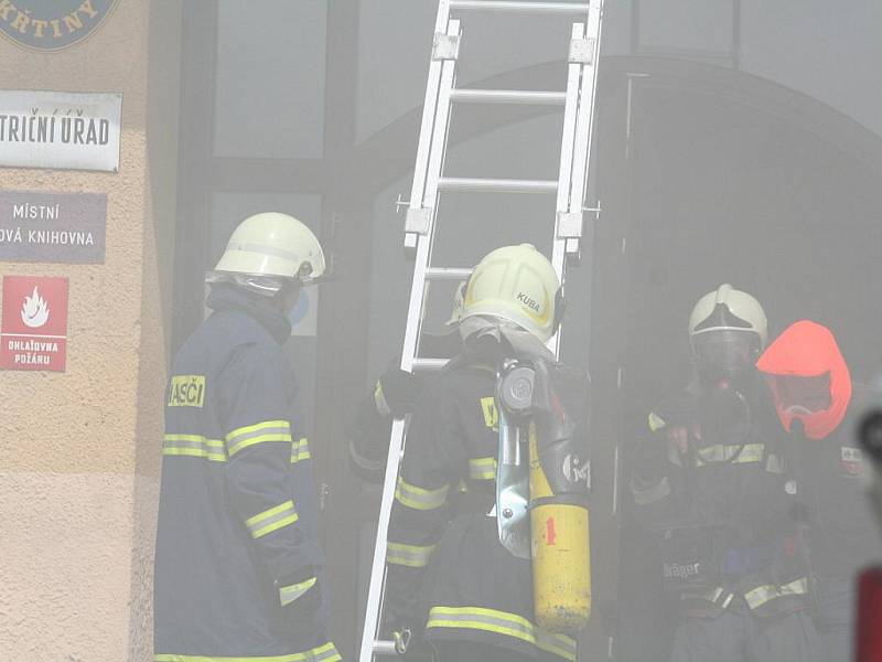 Podeváté si lidé ve Křtinách užili hasičskou pouť. Sjelo se tam téměř sedm set hasičů.