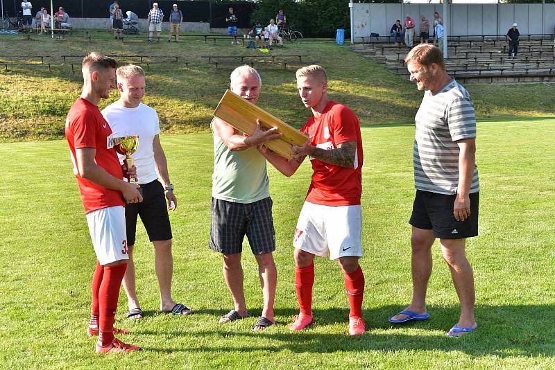 Blanenští fotbalisté zdolali v klání O Křišťálový pohár Chrudim a Vlašim.