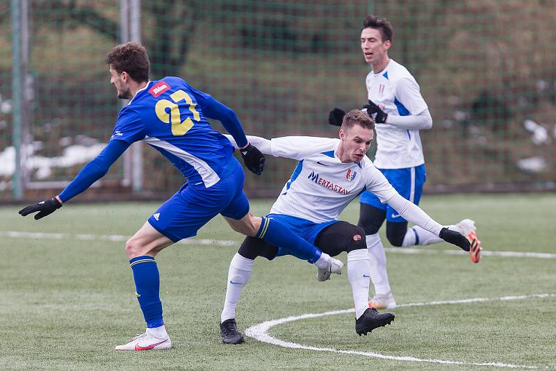 Přípravné utkání mezi FC Vysočina Jihlava a FK Blansko.