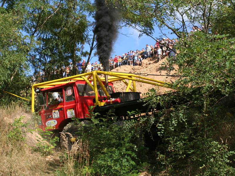 Mistrovství České republiky v truck trialu.