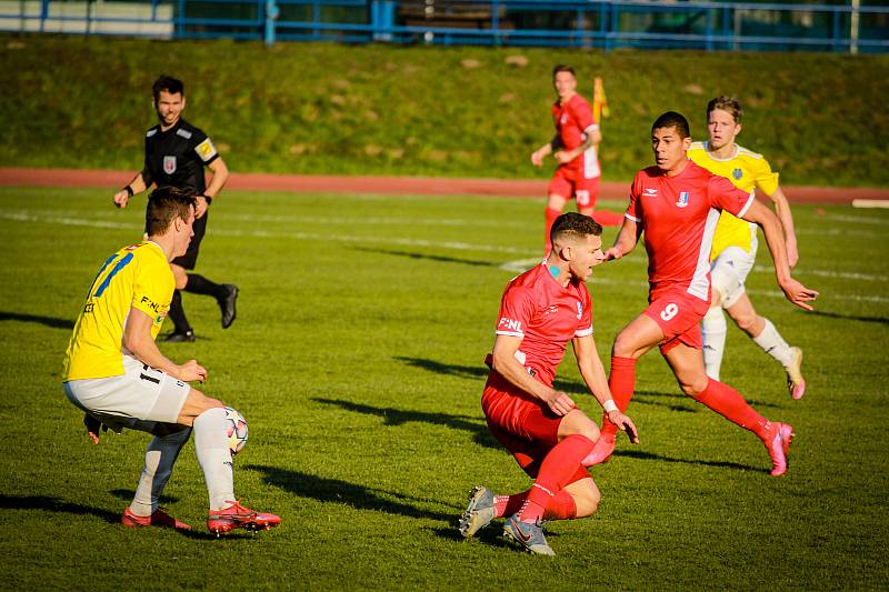 Blanenští fotbalisté prohráli ve 20. kole FORTUNA:NÁRODNÍ LIGY na domácím hřišti s Jihlavou 1:3.