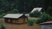 Povodně v červenci 1997 v Adamově na Blanensku.