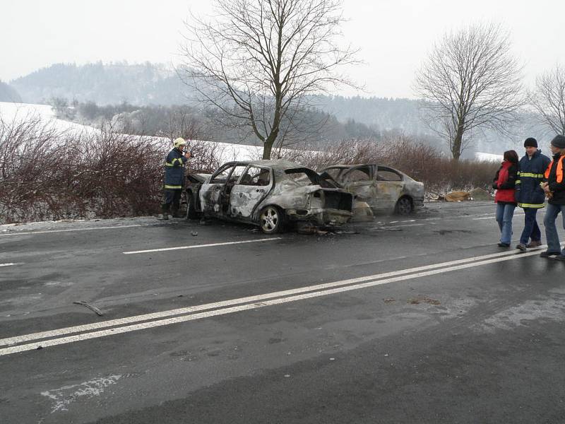 Tragická dopravní nehoda u Krhova