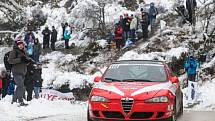 Hustopečská Alfa Romeo 147 s Radou a Jugasem na tratích 83. Rallye Monte Carlo.