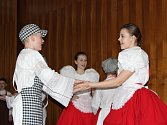Na oslavě Mezinárodního dne žen vystoupil dětský národopisný soubor Břeclavánek.