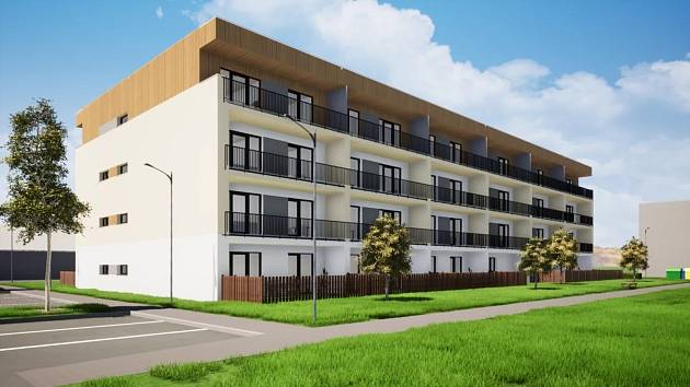 Nový bytový dům plánuje město ve Znojemské ulici v Pohořelicích. Má být v režimu spolkového bydlení.