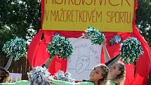 Prvními závody v Moravské Nové Vsi se rozběhl letošní seriál kvalifikačních bojů Mistrovství České republiky v mažoretkovém sportu. 
