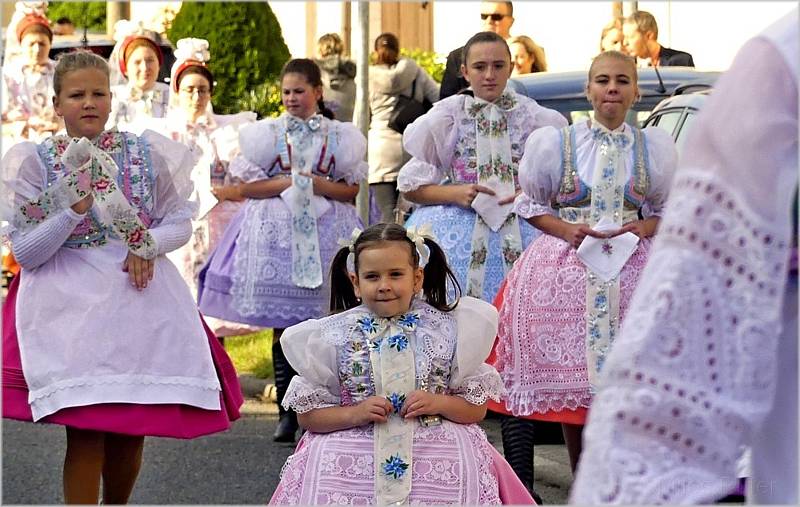 Z letošních hodů v Břeclavi v Poštorné.