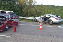 Dva lidé zemřeli v srpnu při nehodě na dálnici D2 u Hustopečí.