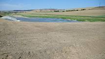 Morkůvečtí obnovili rybník poblíž silnice na Boleradice. V těchto dnech ho začínají napouštět.