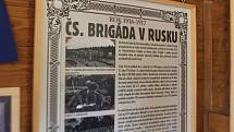 Legiovlak si v areálu břeclavské společnosti Fosfa mohou ještě v sobotu prohlédnout náštěvníci. Uvidí čtrnáct zrekonstruovaných vagonů, které ukazují život a boj českých a slovenských legionářů v Rusku v letech 1918 až 1920. Zdroj: David Kvapil