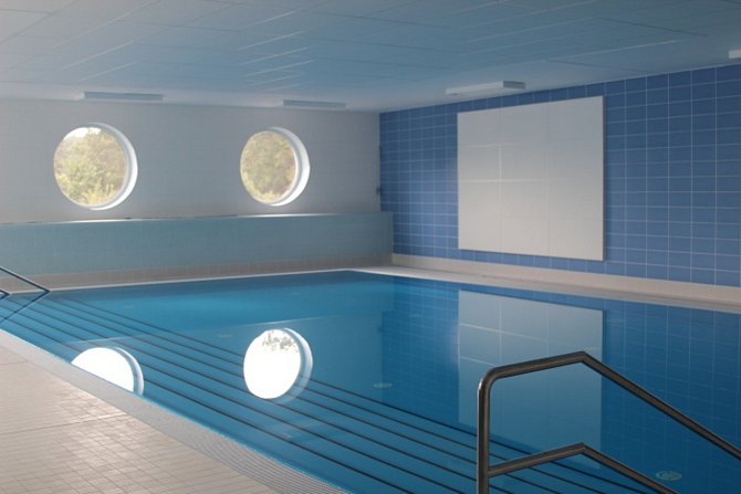 Vzdělávací centrum Floriánek ve Vranovicích má i bazén.