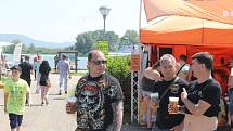 Tisíce motorkářů a návštěvníků zamířily na Euro Bike Festu do pasohláveckého kempu Merkur. Užívali si například kaskadérská vystoupení nebo večerní koncerty.
