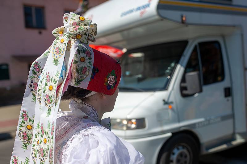 Chasa v Poštorné si užila letní hodky.