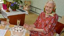 Matylda Künstlerová z Břeclavi oslavila v těchto dnech 100. narozeniny.
