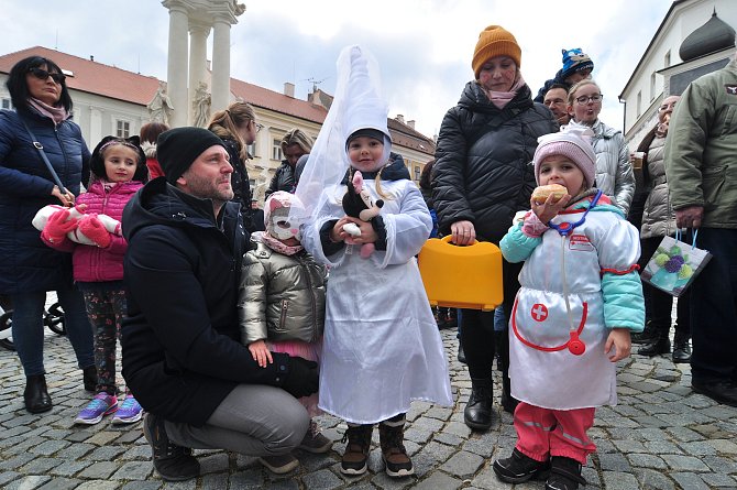 Masopustní veselí ovládlo v sobotu Mikulov na Břeclavsku