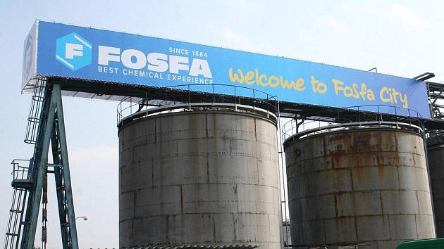 Sídlo společnosti Fosfa.