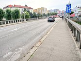 Most Julia Fučíka v centru Břeclavi. Ilustrační foto.