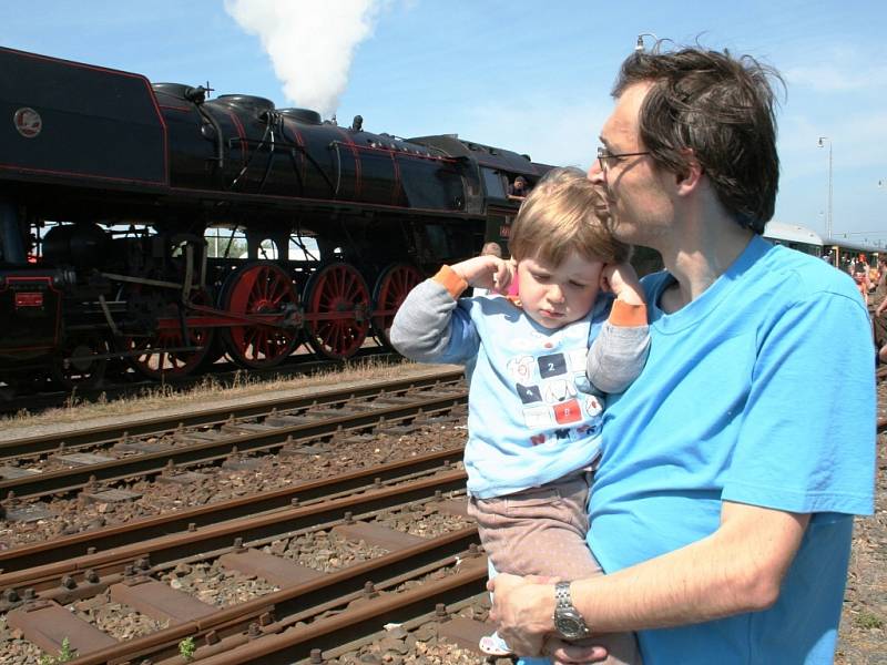 Parní kráska vyrobená před více než šedesáti lety vzbudila na mikulovském nádraží velký rozruch.