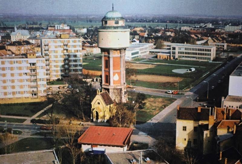 Vodojem v Břeclavi.