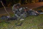 Tragická nehoda uzavřela po sedmé hodině večer silnici u Sedlce.