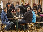 Vinaři v Moravské Nové Vsi spojili ochutnávky vína a dýní.