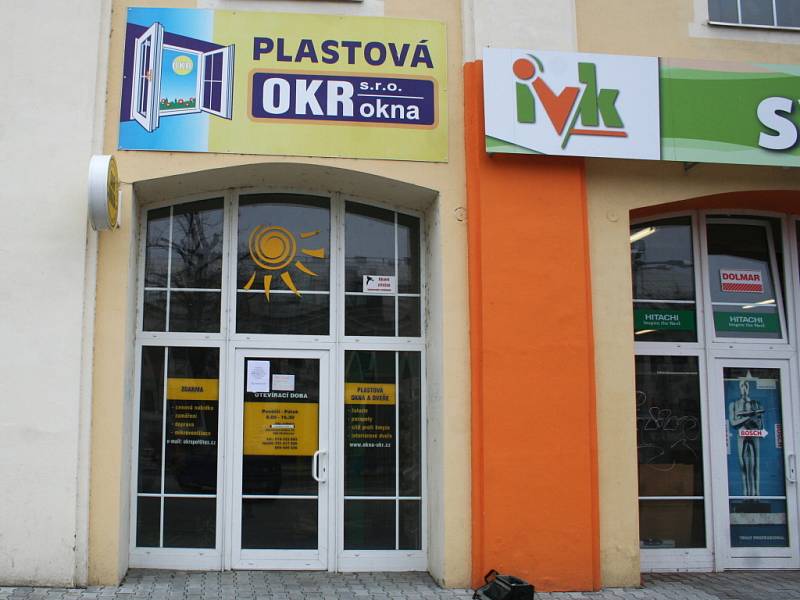 Břeclavská pobočka veselské firmy OKR okna.