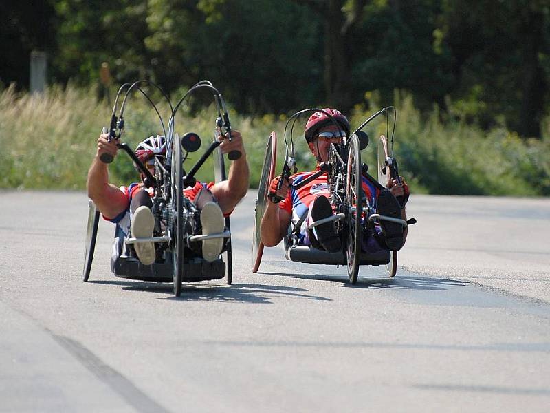 Hustopečský závod handbiků.