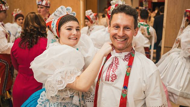 Krojový ples v Moravské Nové Vsi