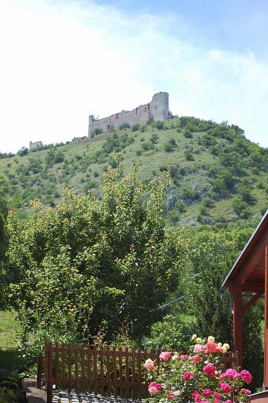 Dominanta severního okraje hřebene masívu Děvín, nejvyššího vrcholu Pavlovských vrchů na jižní Moravě. Děvičky se nachází na vápencové skále vypínající se do nadmořské výšky 428 metrů. Od roku 1964 je hrad chráněn jako kulturní památka.