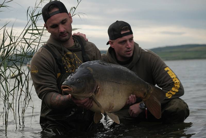 Při závodě chytli úlovek o váze 25 kg