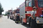 V dopoledních hodinách vyjelo ve čtvrtek několik jednotek hasičů k požáru rodinného domu v Popicích.