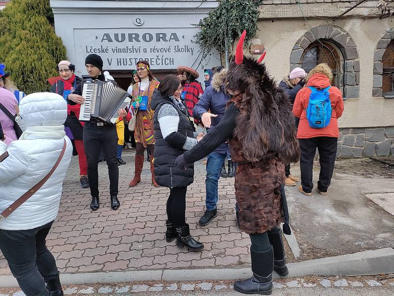 V Hustopečích se konal třináctý ročník Masopustu na Turhandlích.