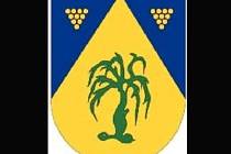 Znak Vrbice, která se loni stala vesnicí roku. 