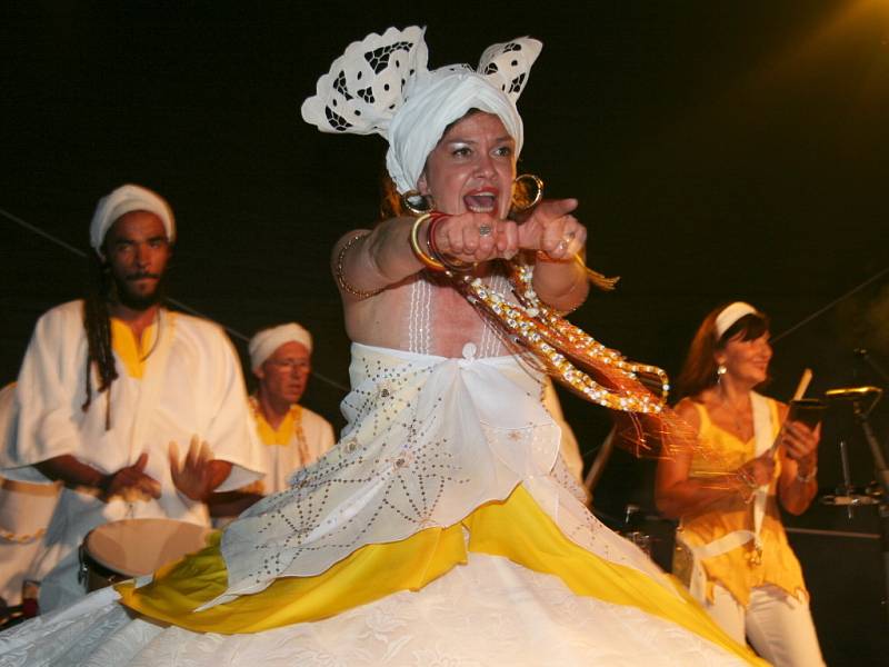 Hudební festival Hudba z podzámčí v Lednici.