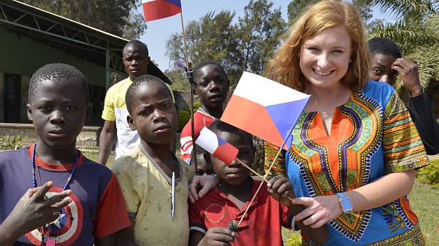 Klára Sobotková z Moravské Nové Vsi strávila rok jako dobrovolnice mezi dětmi v Konžské demokratické republice.
