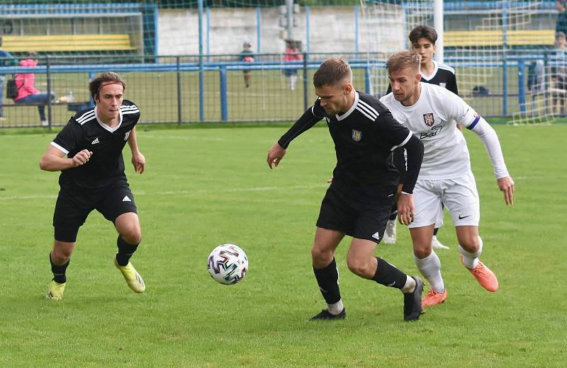 Fotbalisté MSK Břeclav prohráli divizní duel s Lanžhotem 1:2.