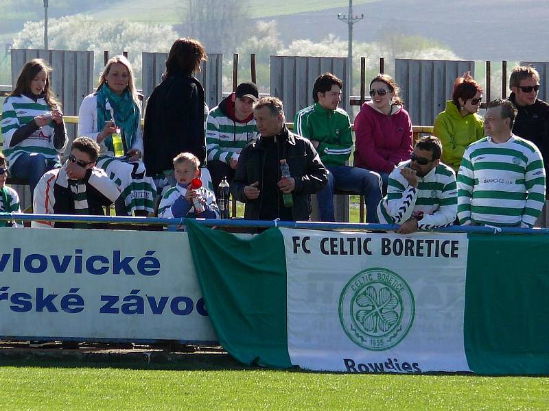 Vinařské derby ovládly Pavlovice. Bořetice prohrály 0:1.