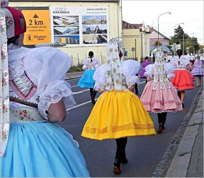 Z letošních hodů v Břeclavi v Poštorné.