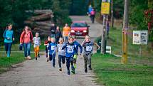 Osmého Svatováclavského běhu lednicko valtickým areálem se účastnllo 159 malých i dospělých běžců.