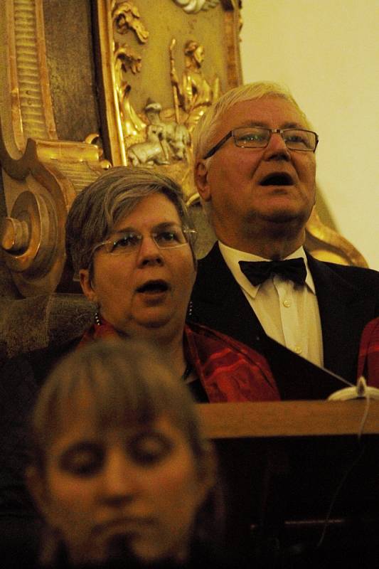 V kostele ve Velkých Pavlovicích se uskutečnil tříkrálový koncert. Vystoupil při něm domácí sbor Laudamus a Šumavan z Klatov.