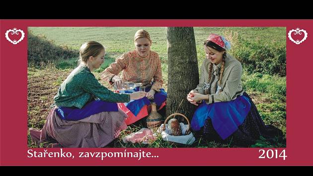 Nový kalendář pokřtí folklorní soubor Svéráz ve Tvrdonicích na Mikulášském jarmarku.