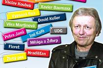 Velká jména české hudební scény na svých turné navštíví v příštích měsících Břeclavsko. 
