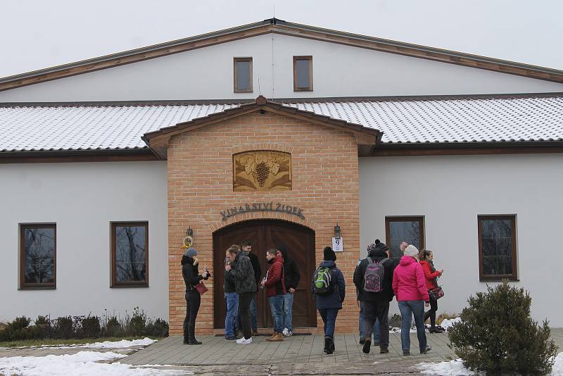 Sedmnáct vinných sklepů a vinařství otevřelo své dveře v Popicích na Břeclavsku při Tour de sklep 2018.