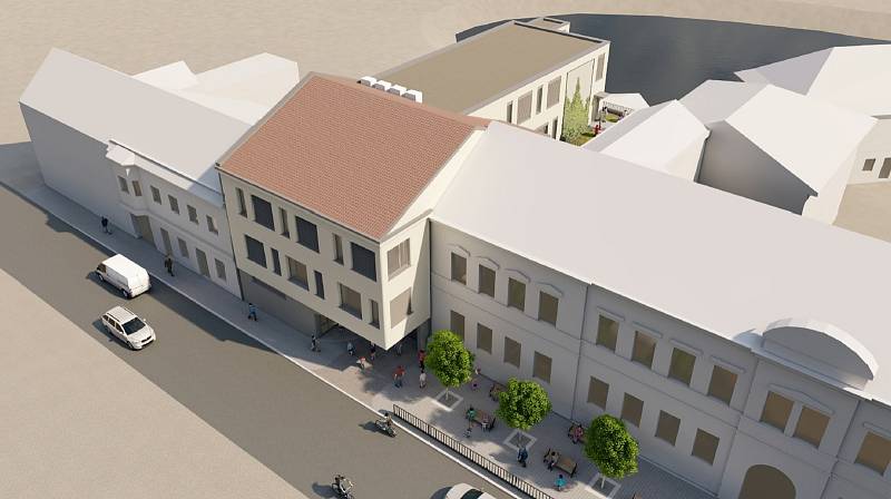 Pohořeličtí plánují novou přístavbu základní školy v Lidické ulici.